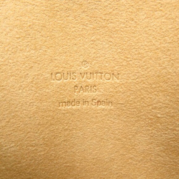 LOUIS VUITTON Authentic Brown Monogram Pochette Shoulder Bag - Picture 7 of 8